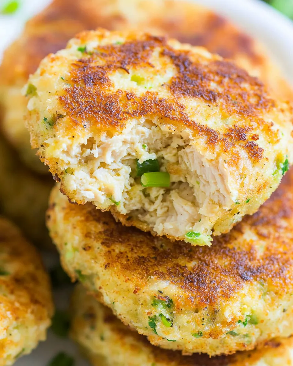 Delicious Chicken Patties (Easy Chicken Cakes) dish photo