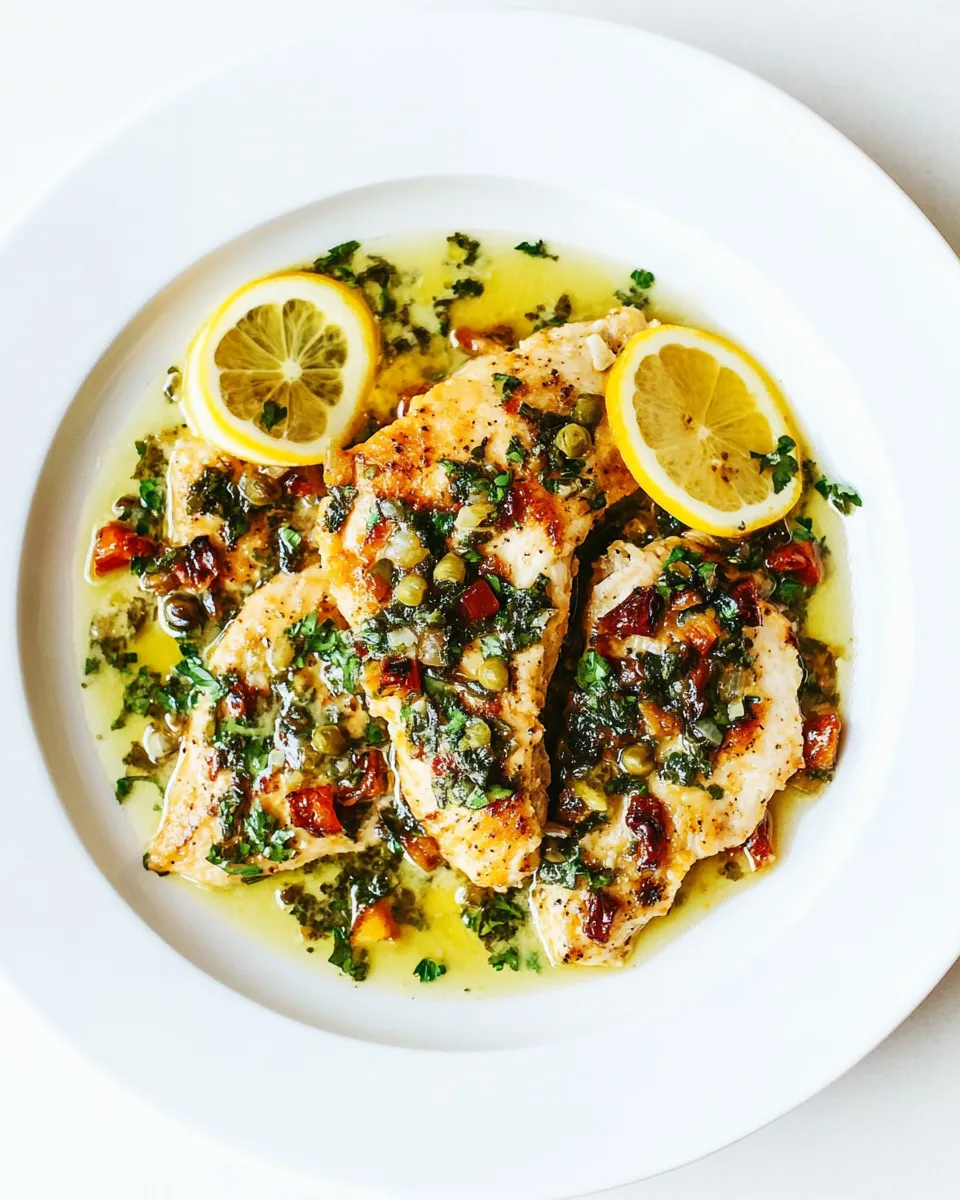 Easy Chicken Piccata Recipe recipe photo