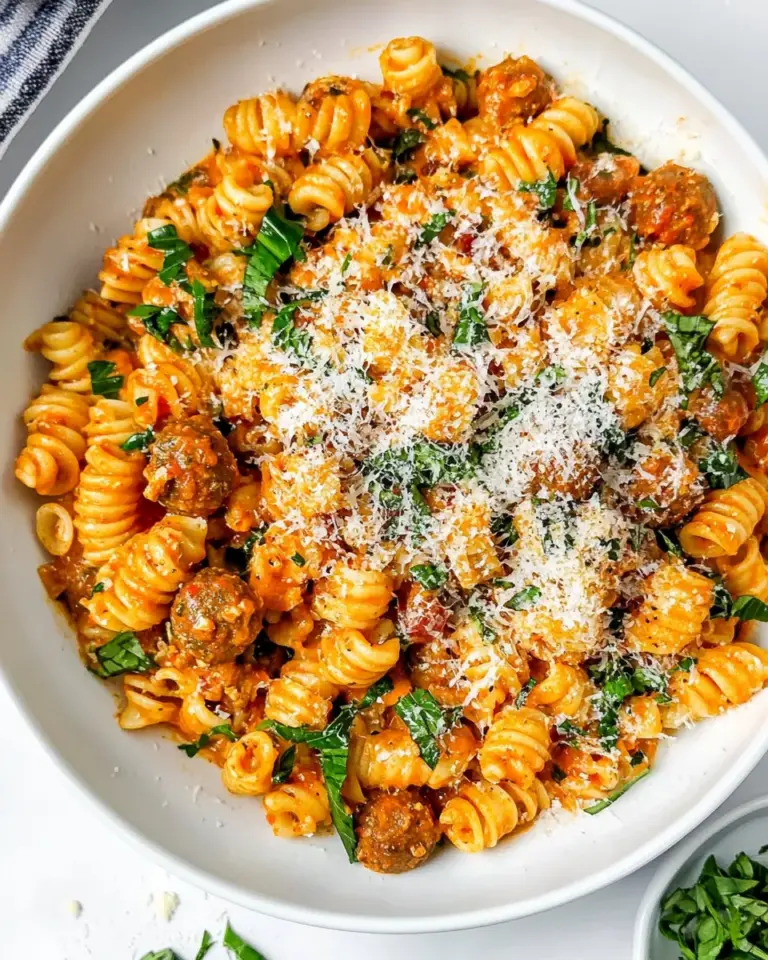 Homemade Chicken Sausage Pasta photo