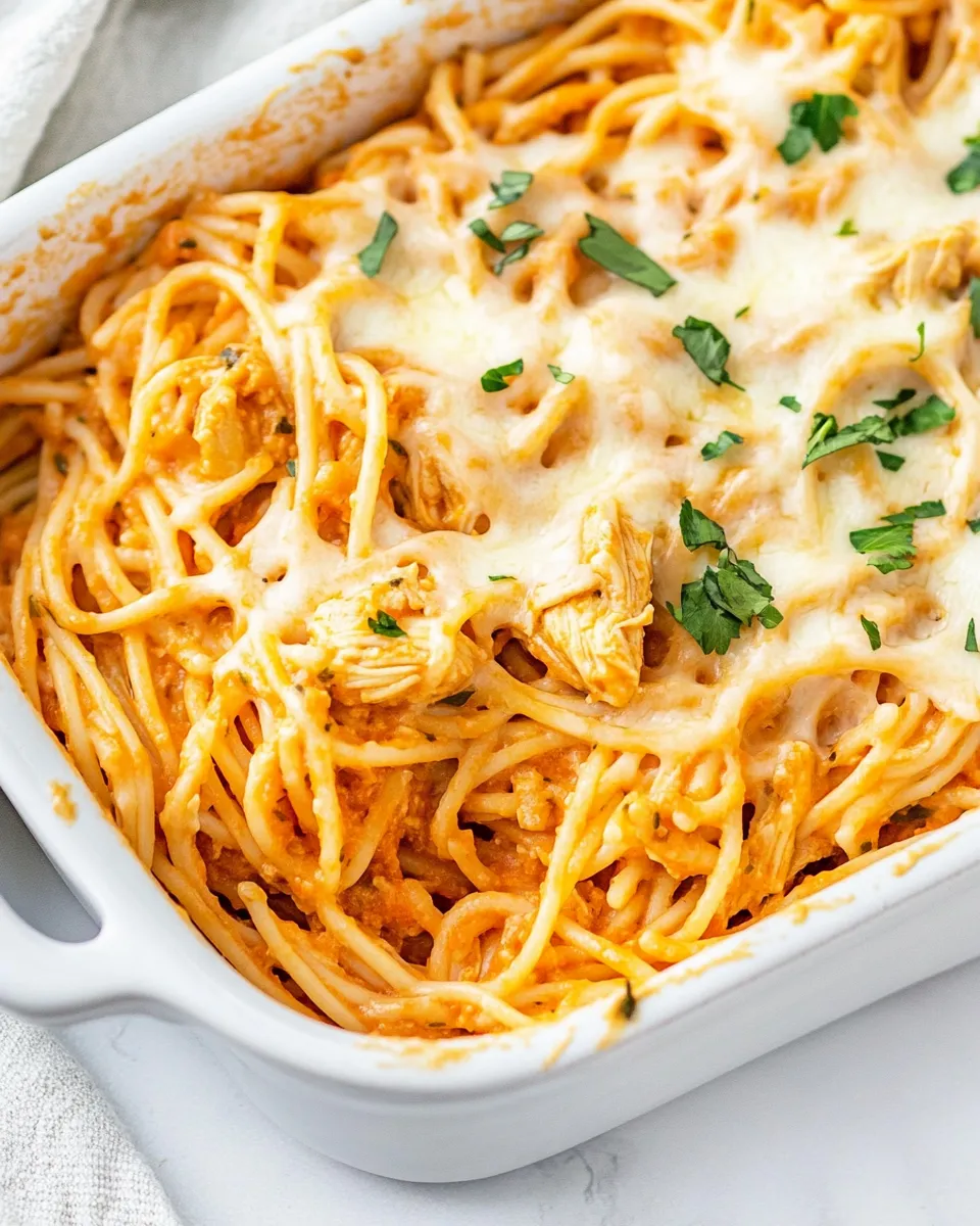 Homemade Chicken Spaghetti Recipe photo