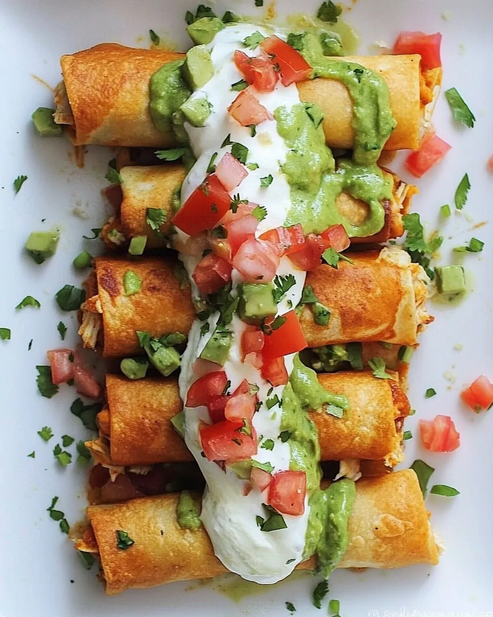 Classic Chicken Taquitos image