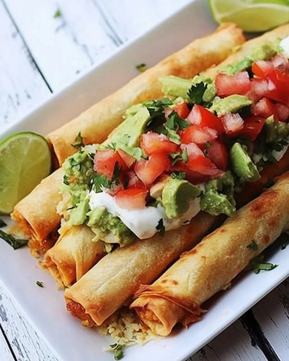 Easy Chicken Taquitos recipe photo