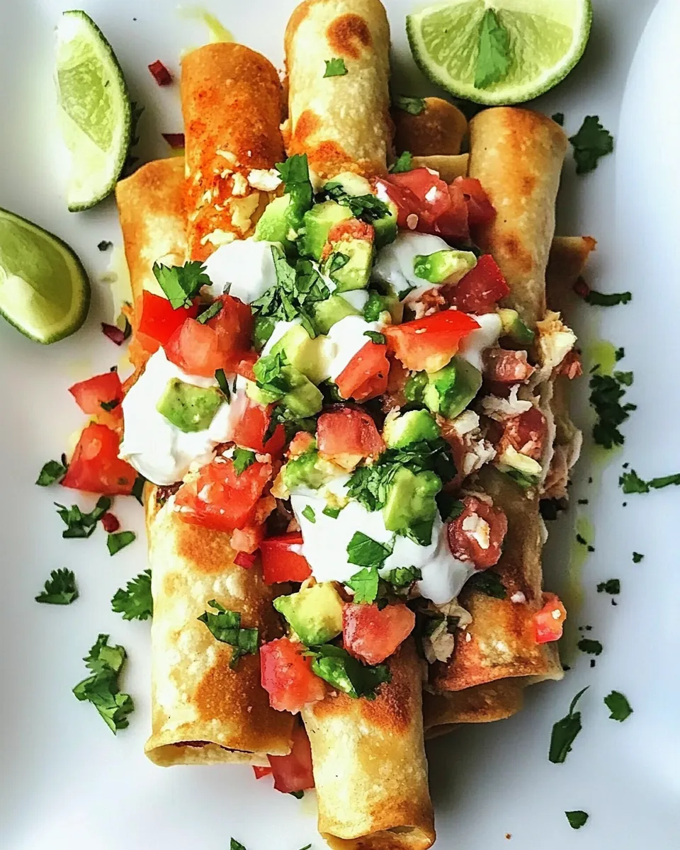 Delicious Chicken Taquitos dish photo
