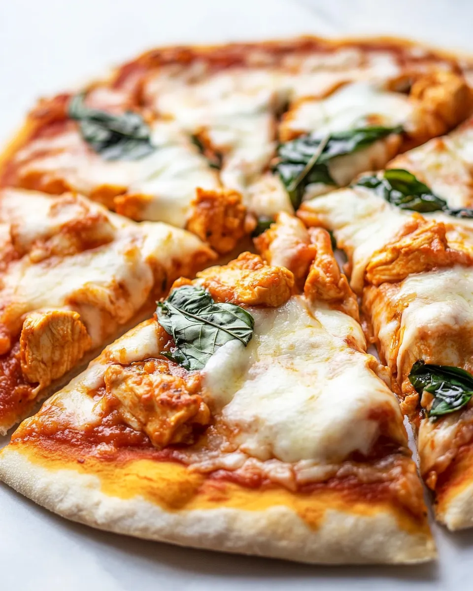 Homemade Chicken Tikka Masala Pizza photo
