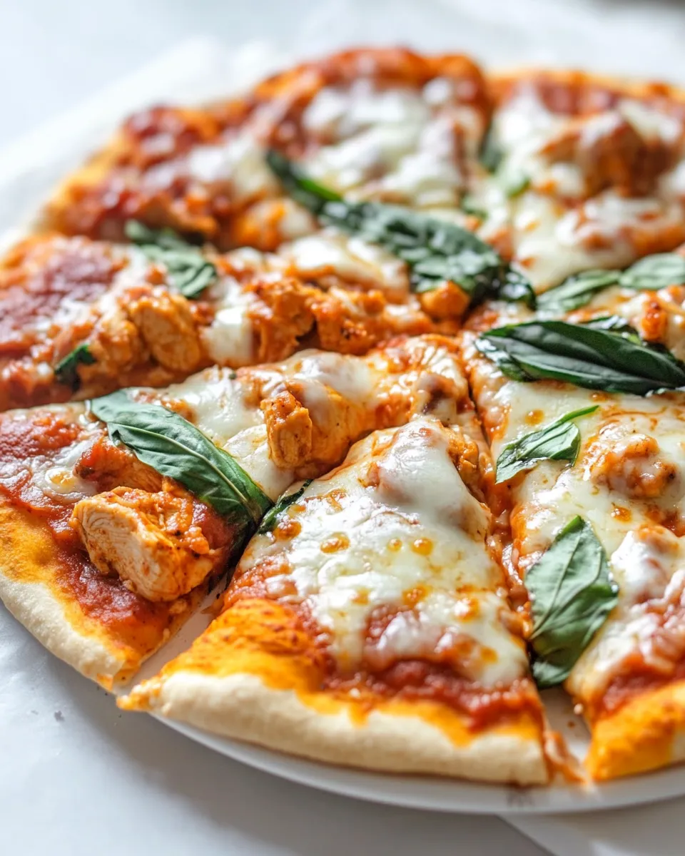 Classic Chicken Tikka Masala Pizza image