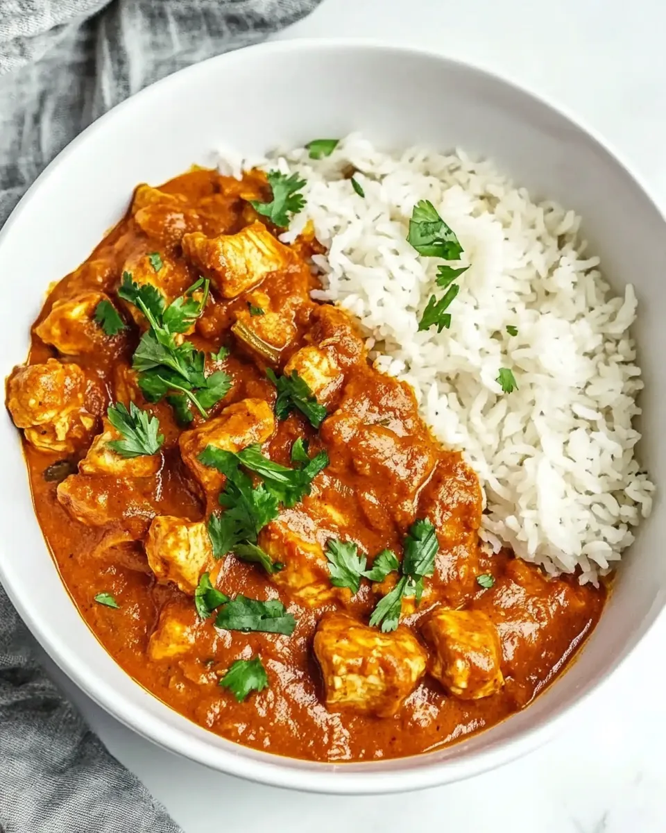 Classic Chicken Tikka Masala Slow Cooker Recipe image