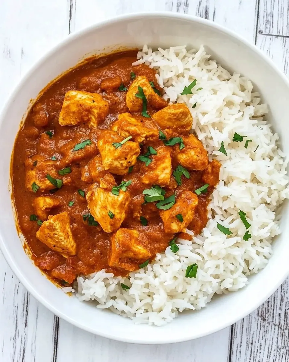 Delicious Chicken Tikka Masala Slow Cooker Recipe dish photo