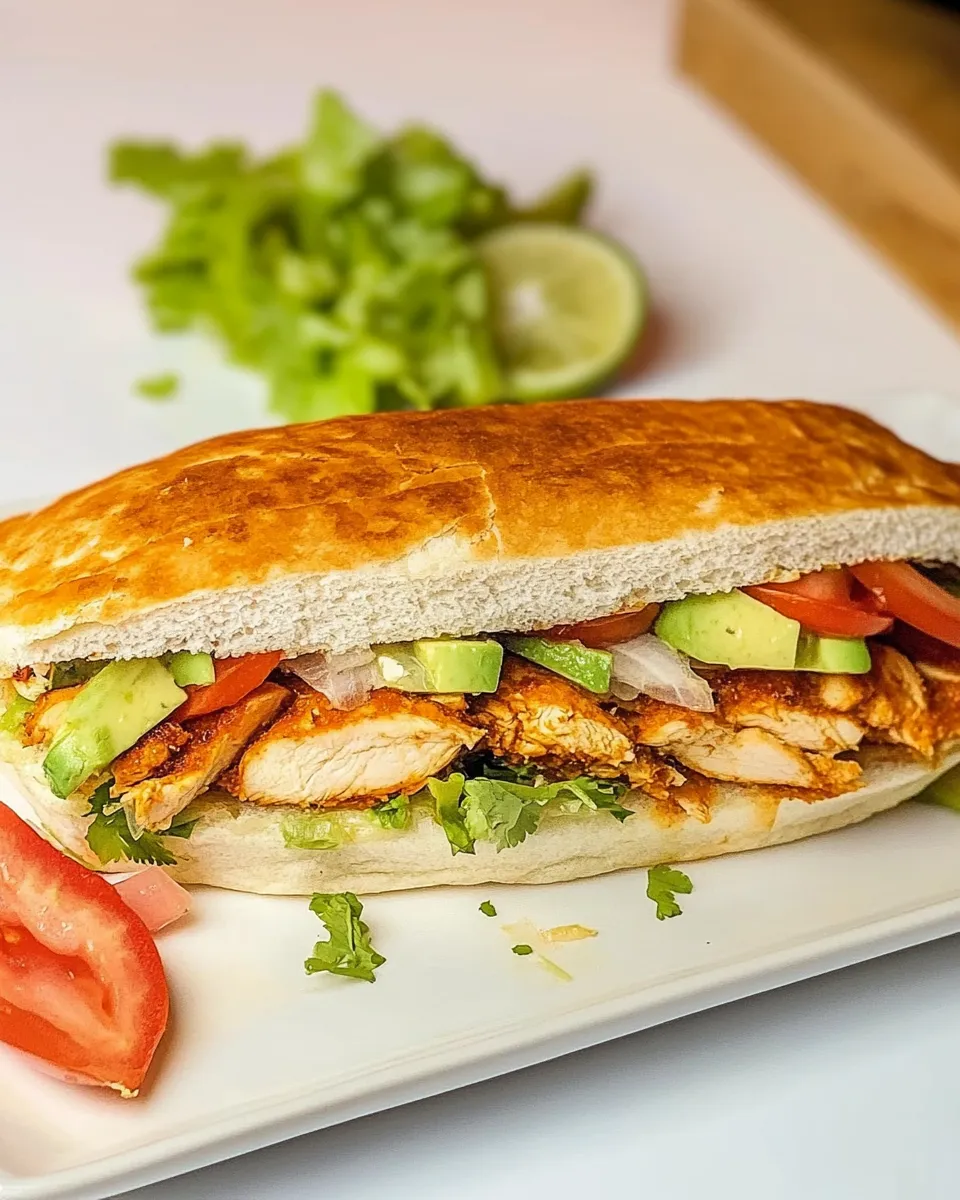 Classic Chicken Torta image