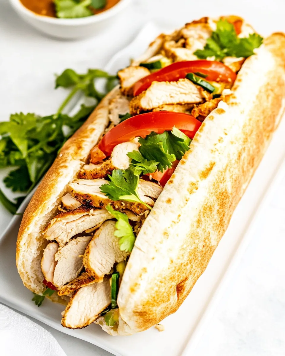Homemade Chicken Tortas photo