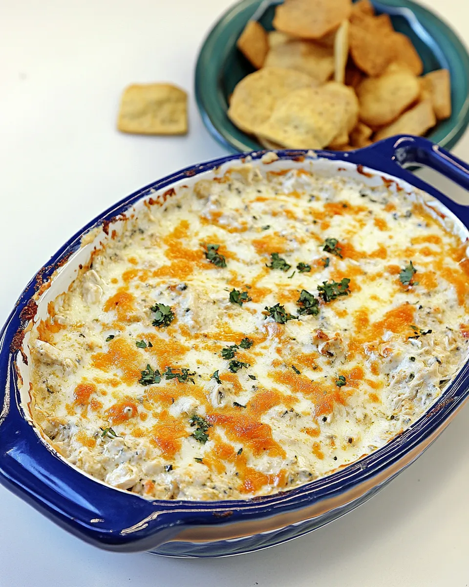 Easy Chicken Verde Dip Football Friday recipe photo