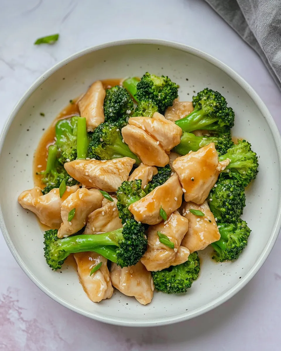 Classic Chicken and Broccoli Stir-Fry image