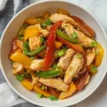 Homemade Chicken and Pepper Stir-Fry photo