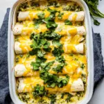 Homemade Chicken and White Bean Enchiladas with Creamy Salsa Verde photo