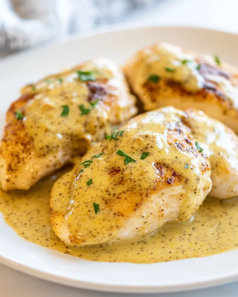 Classic Chicken with Creole Mustard Cream Sauce image