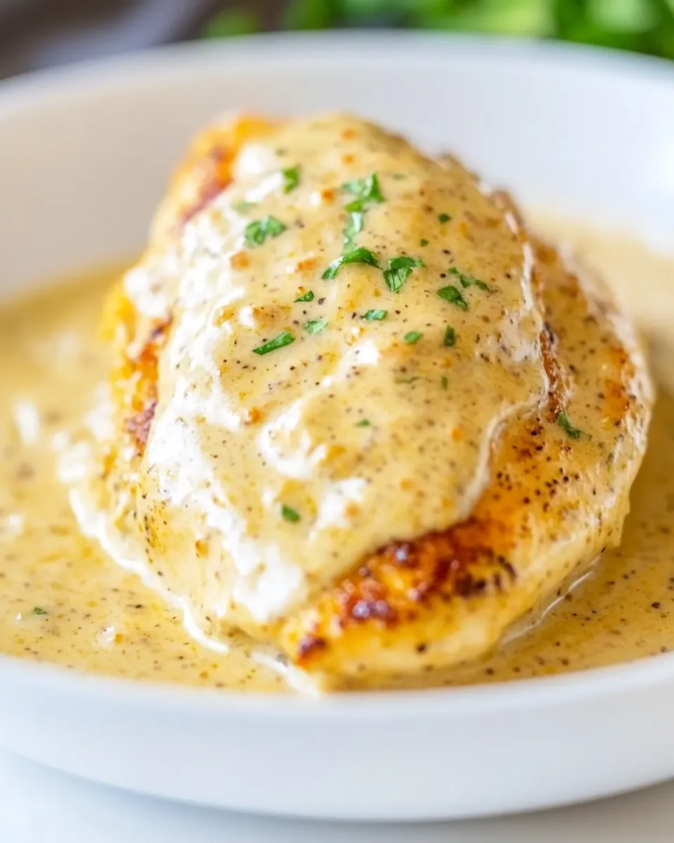 Delicious Chicken with Creole Mustard Cream Sauce dish photo