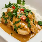 homemade Chicken with Peanut Sauce photo