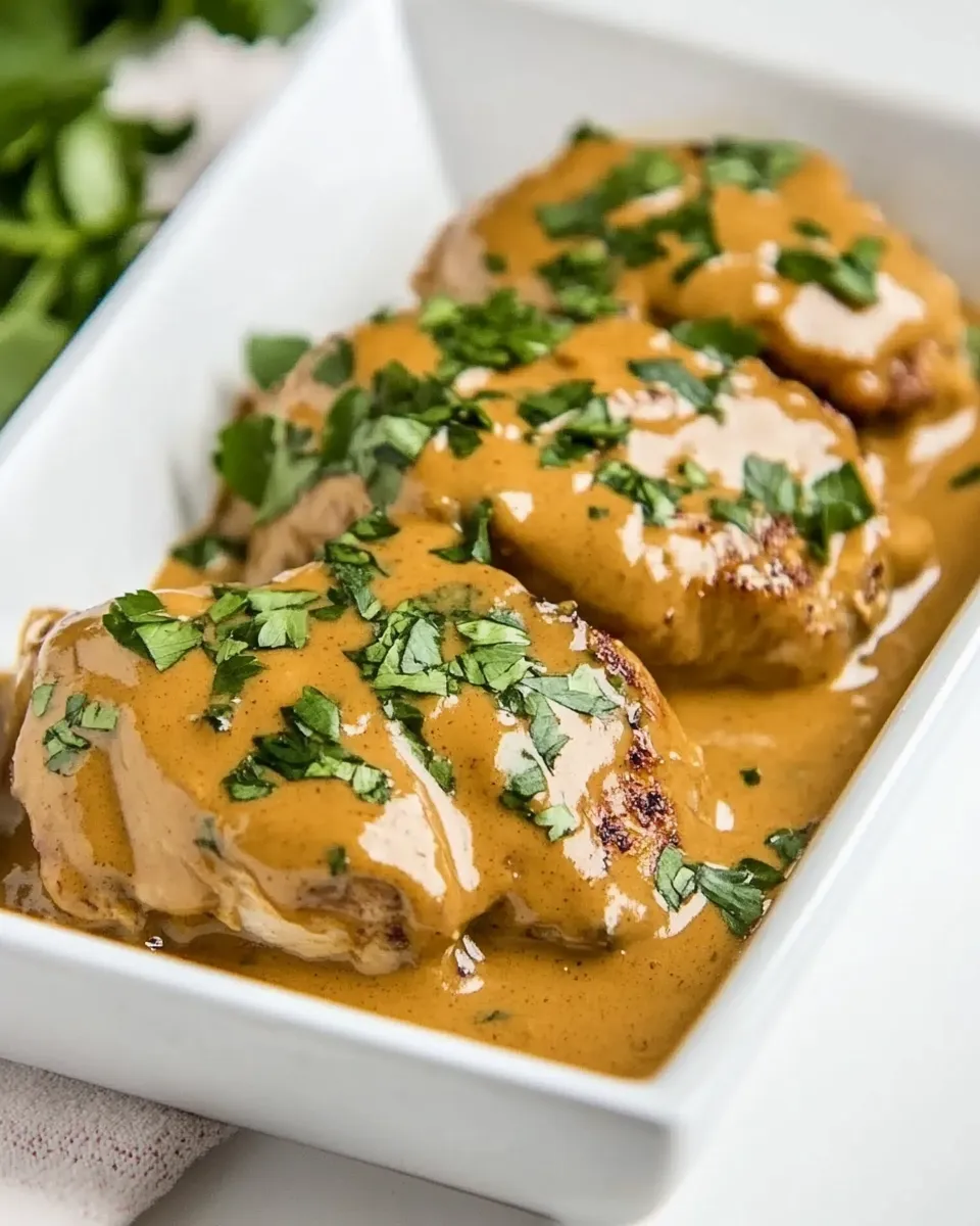 classic Chicken with Peanut Sauce image