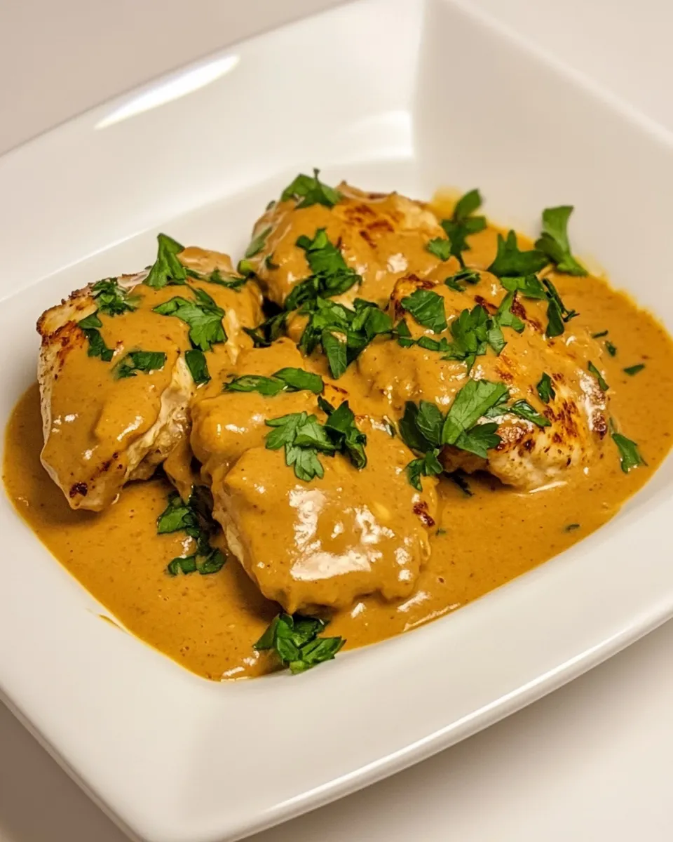 easy Chicken with Peanut Sauce picture