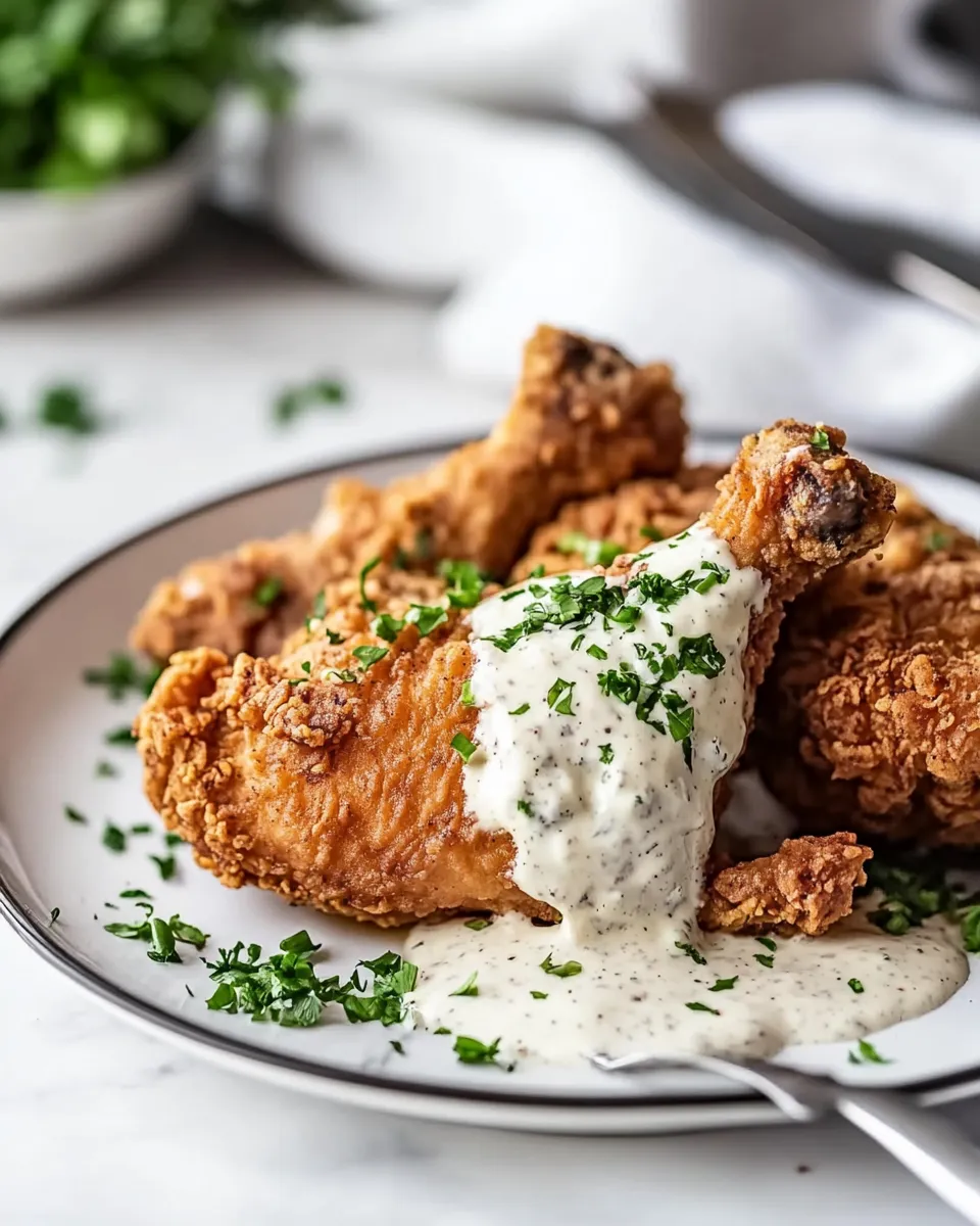 Easy Country Fried Chicken recipe image