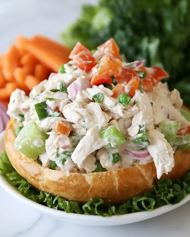 homemade Creamy Chicken Salad photo