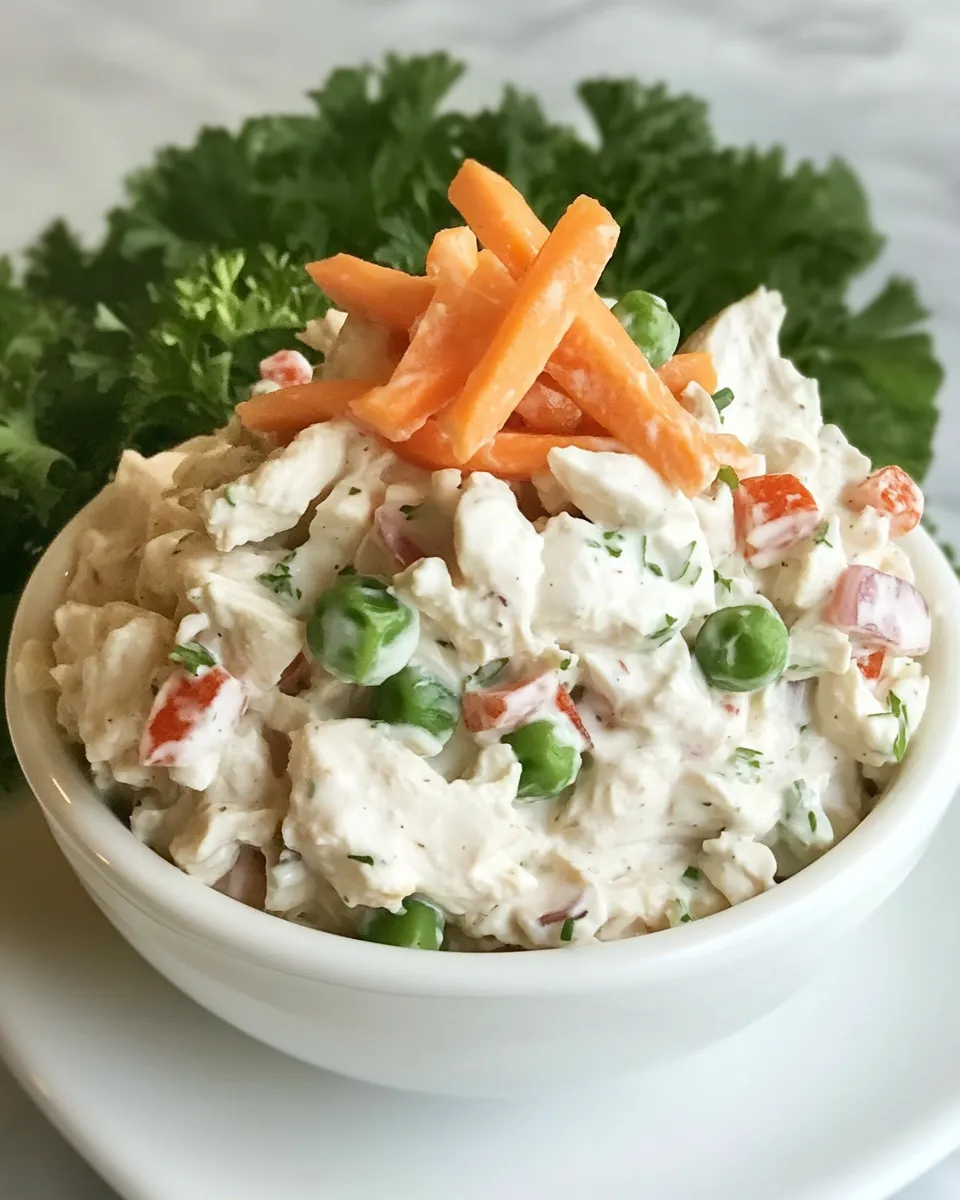 easy Creamy Chicken Salad picture