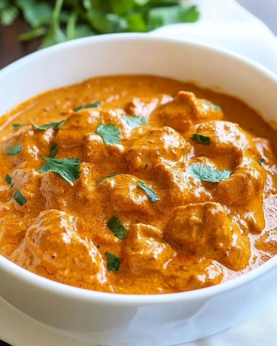 Delicious Creamy Chicken Tikka Masala Recipe shot