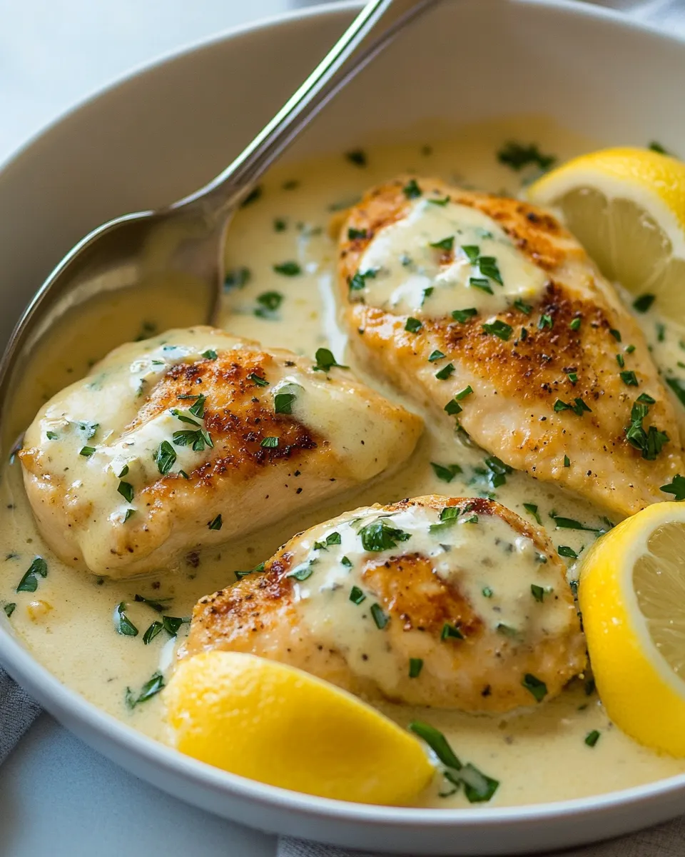 Classic Creamy Lemon Romano Chicken image