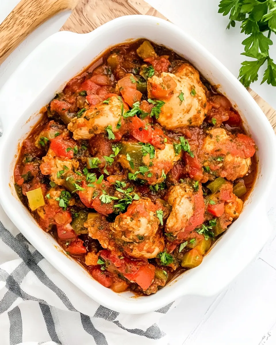 Delicious Creole Chicken dish photo