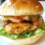 Homemade Creole Honey Mustard Chicken Sandwich photo
