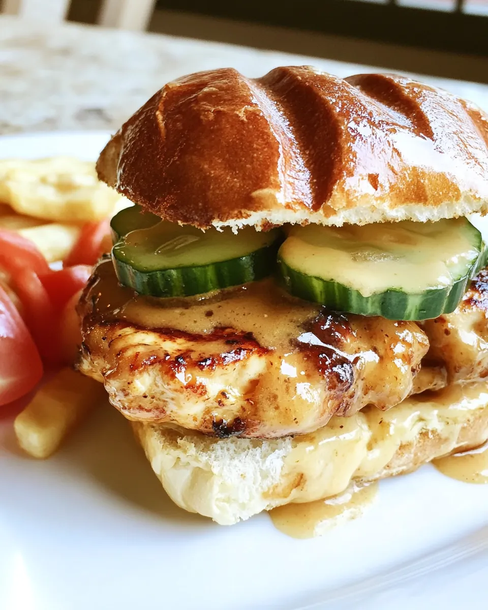 Classic Creole Honey Mustard Chicken Sandwich image
