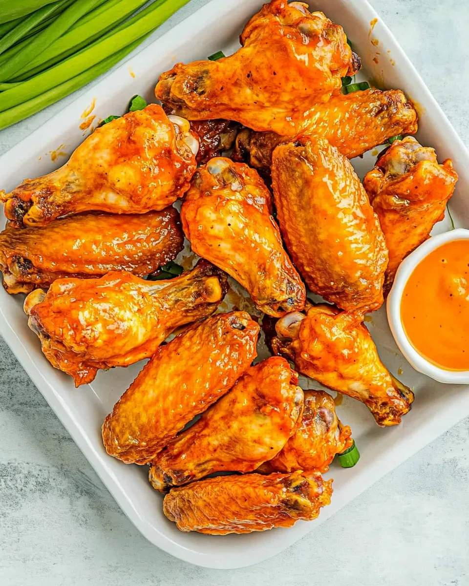 Classic Crispy Air Fryer Chicken Wings image