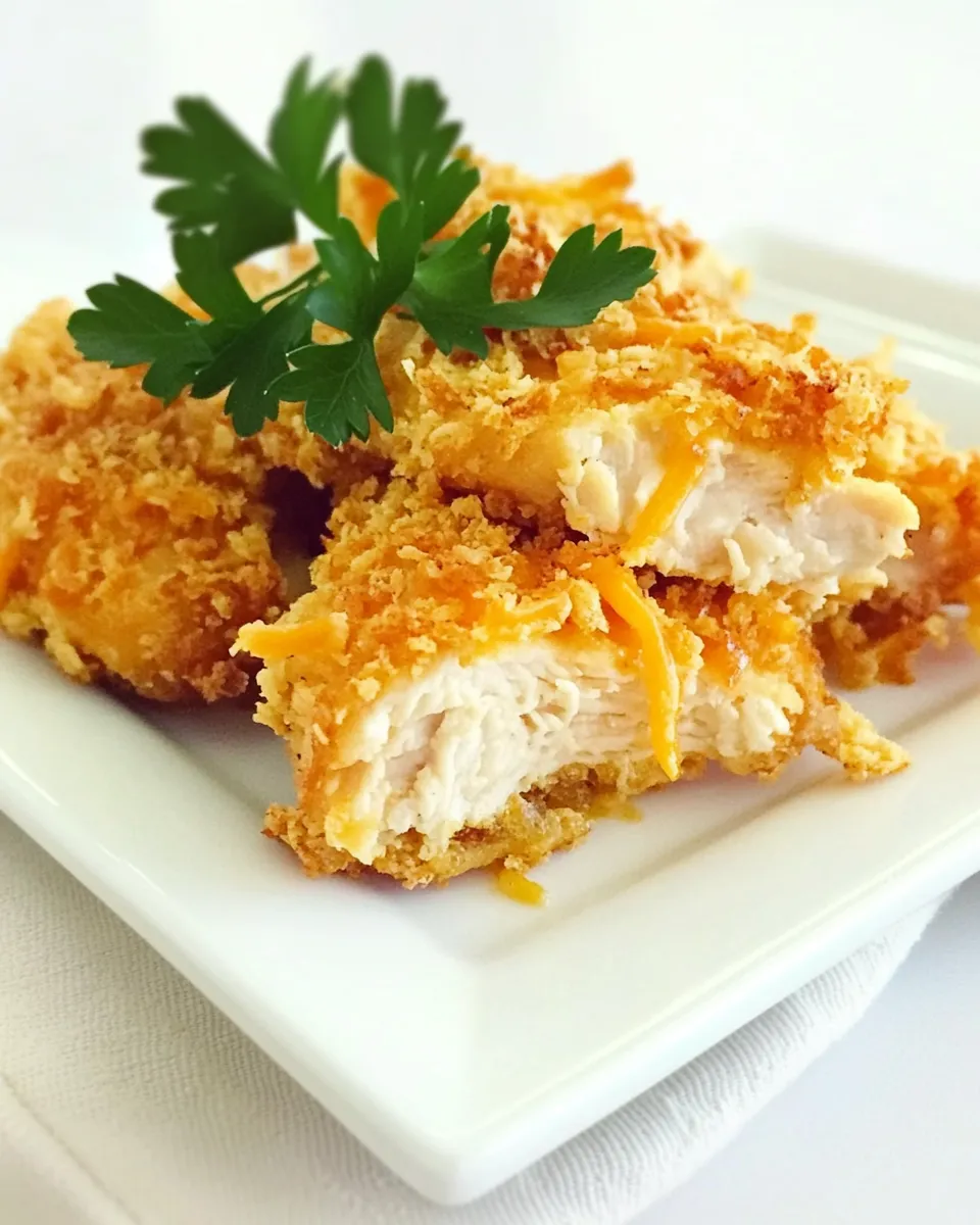 Classic Crispy Cheddar Chicken image