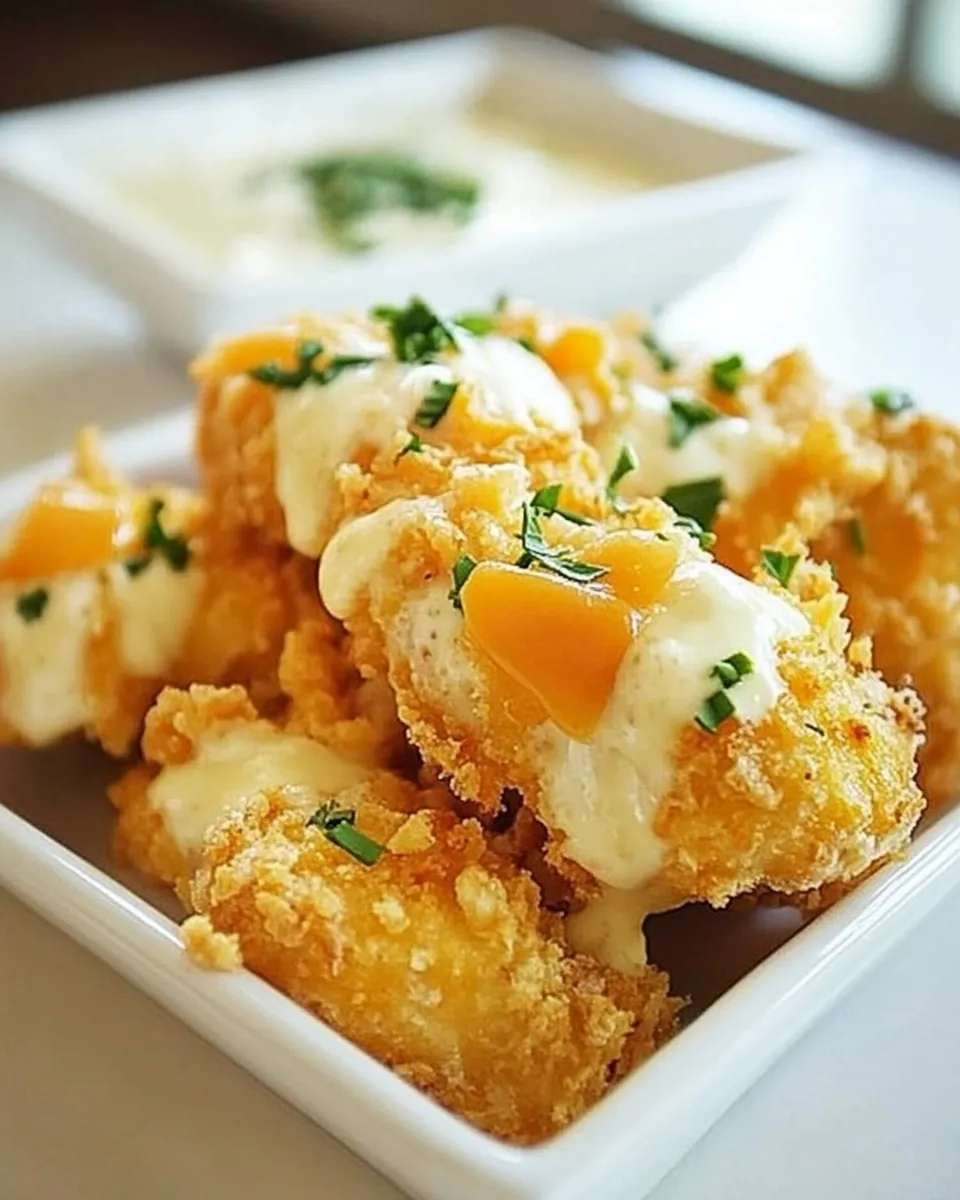 Delicious Crispy Cheddar Chicken dish photo