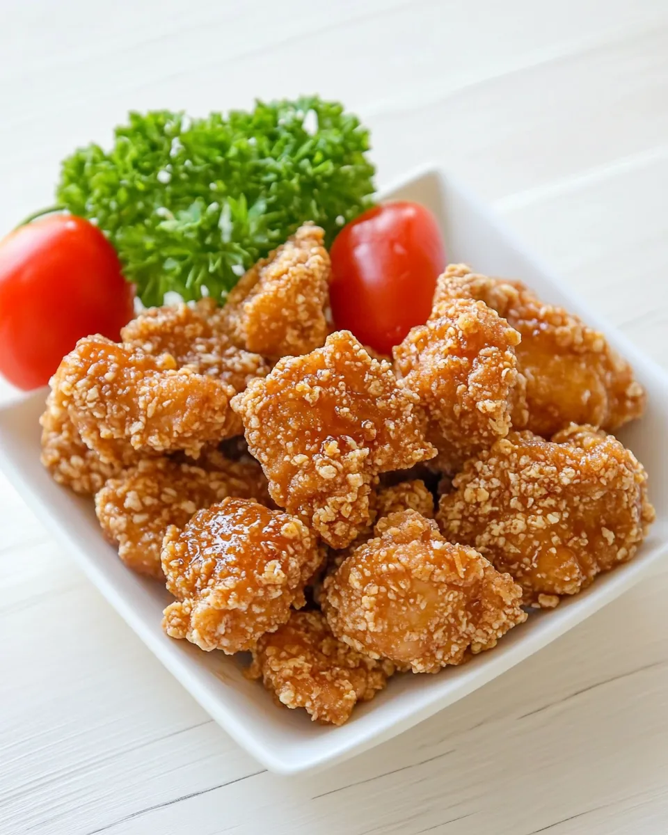 Easy Crispy Honey Chicken recipe image