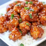 Homemade Crispy Honey Sesame Chicken photo