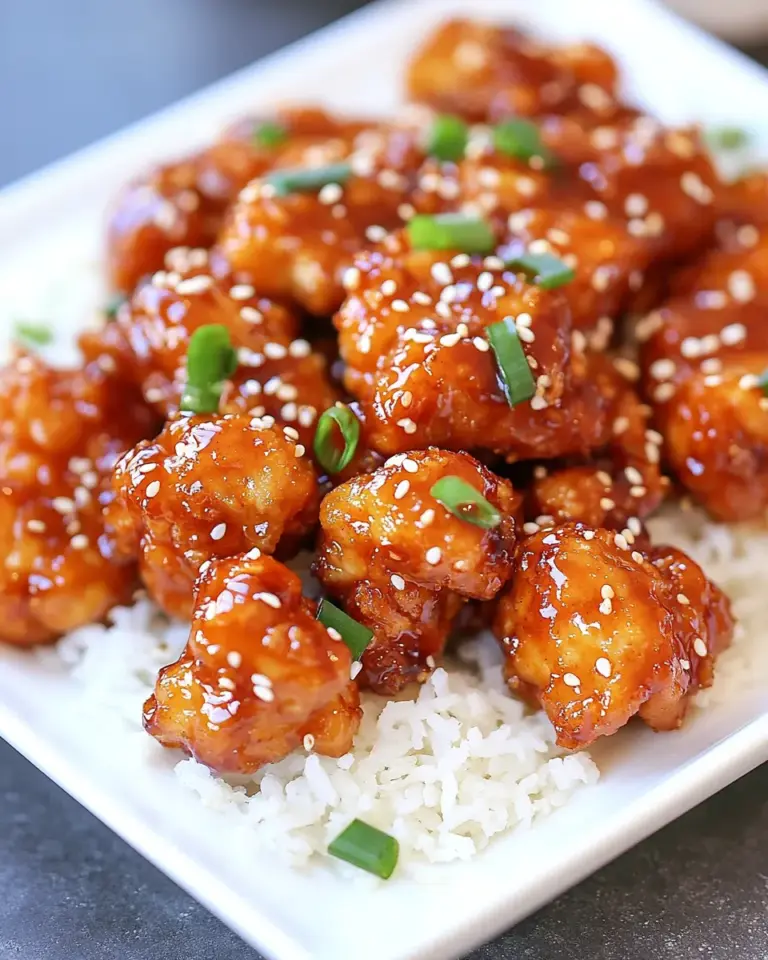 Homemade Crispy Honey Sesame Chicken photo