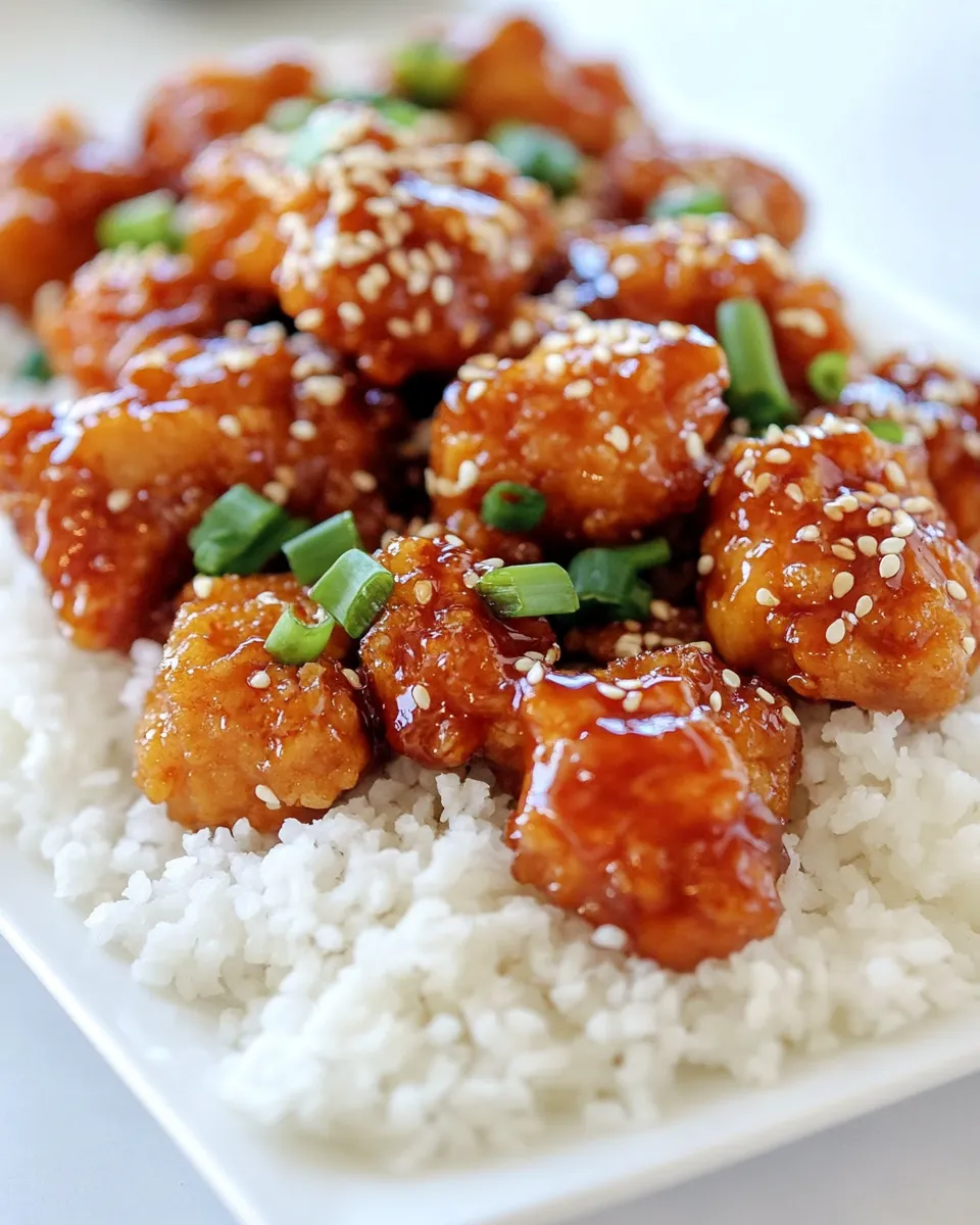 Classic Crispy Honey Sesame Chicken image