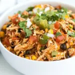 Homemade Crockpot Mexican Shredded Chicken photo