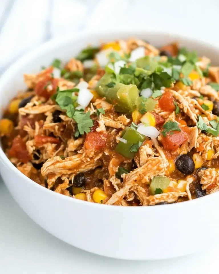Homemade Crockpot Mexican Shredded Chicken photo