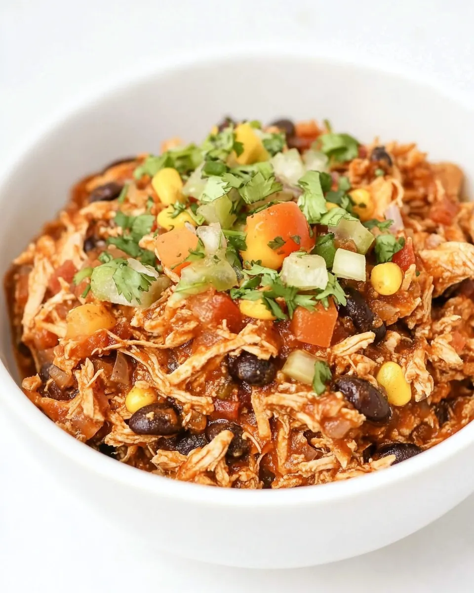 Delicious Crockpot Mexican Shredded Chicken dish photo