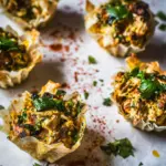 Homemade Curried Chicken Salad Phyllo Cups photo