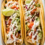 Homemade Easy Baked Chicken Tacos photo