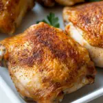 Homemade Easy Baked Chicken Thighs photo