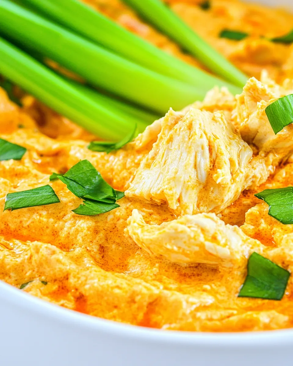 Homemade Easy Buffalo Chicken Dip Recipe photo
