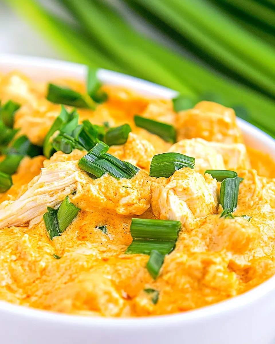 Quick Easy Buffalo Chicken Dip Recipe dish photo