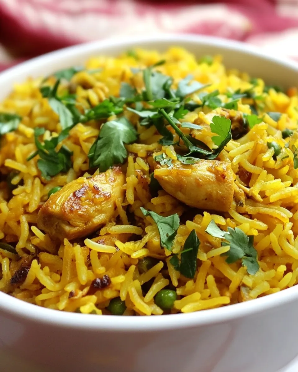Homemade Easy Chicken Biryani photo