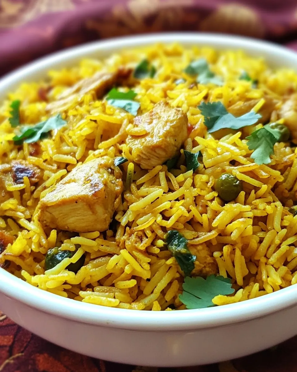 Classic Easy Chicken Biryani image