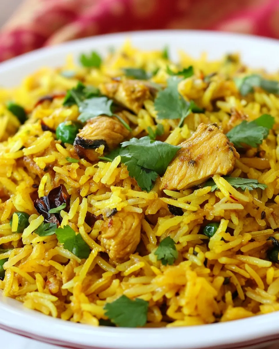 Delicious Easy Chicken Biryani recipe photo