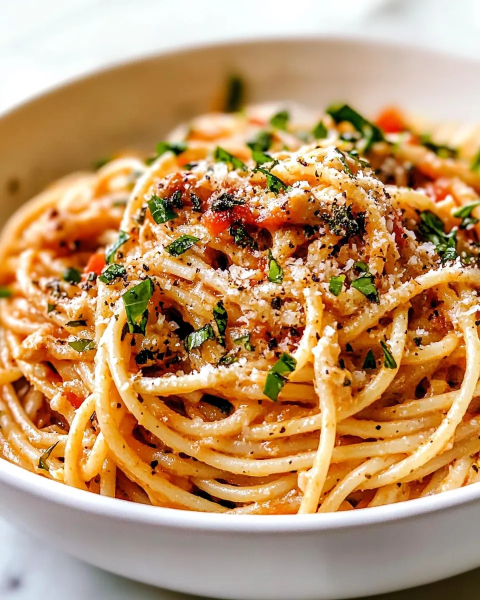 Homemade Easy Chicken Spaghetti photo