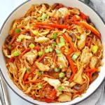 Homemade Easy Chicken Yakisoba Recipe photo